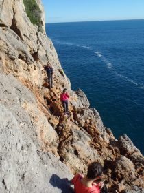 Cova Tancada des Cap de Menorca. Foto: Rafael Minguillón BTTersMallorca